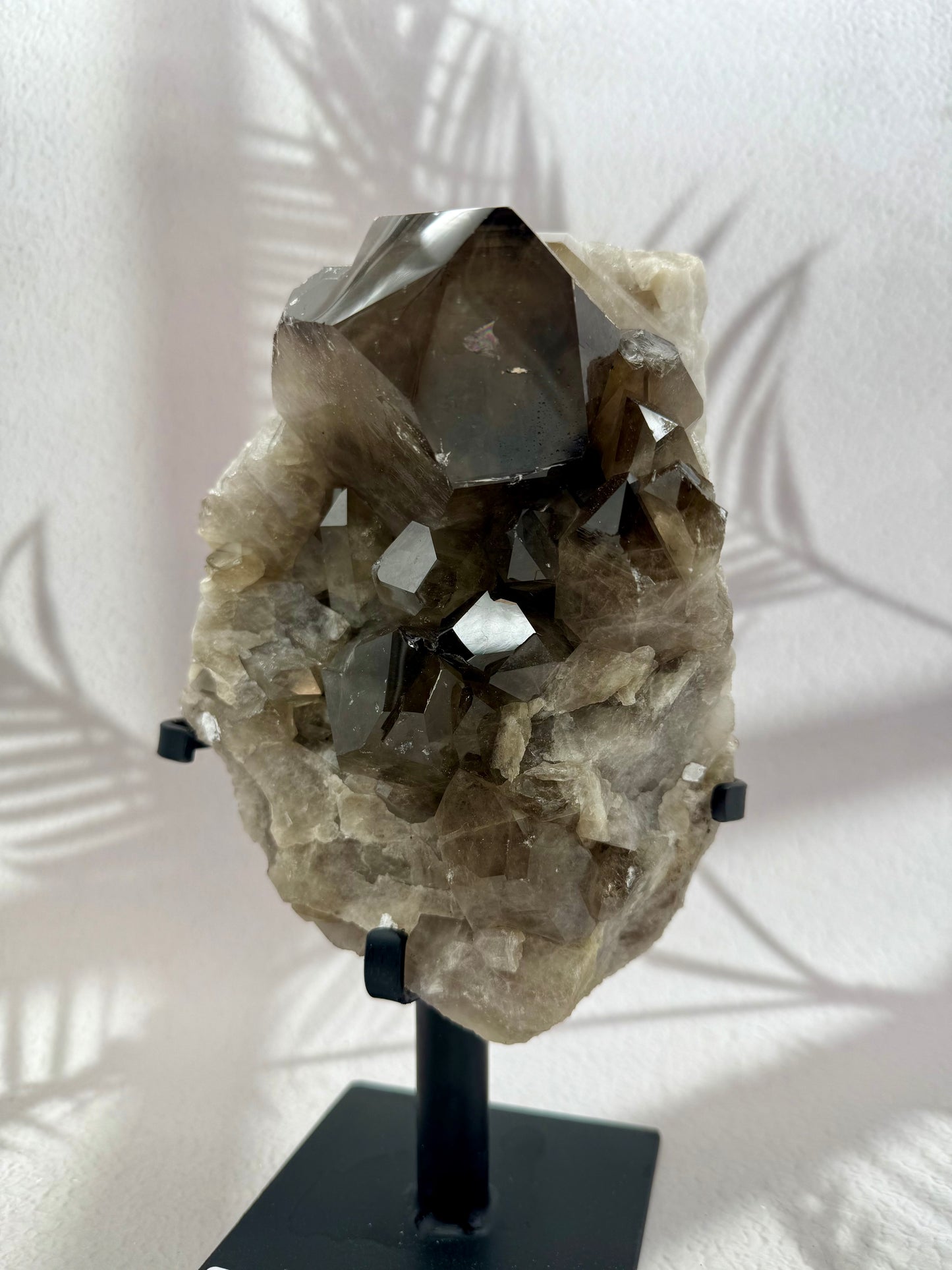 Rauchquarz auf Ständer 5