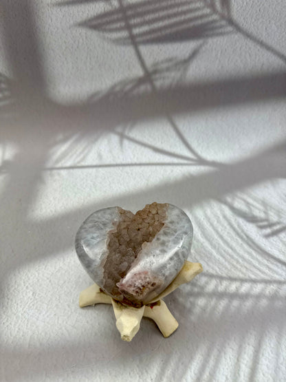 Sugar Amethyst Herz V