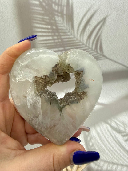 Amethyst Herz Druse III
