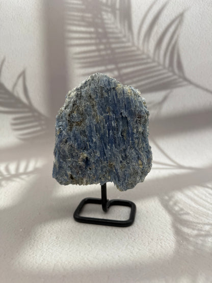 Blauer Kyanit auf Ständer XI