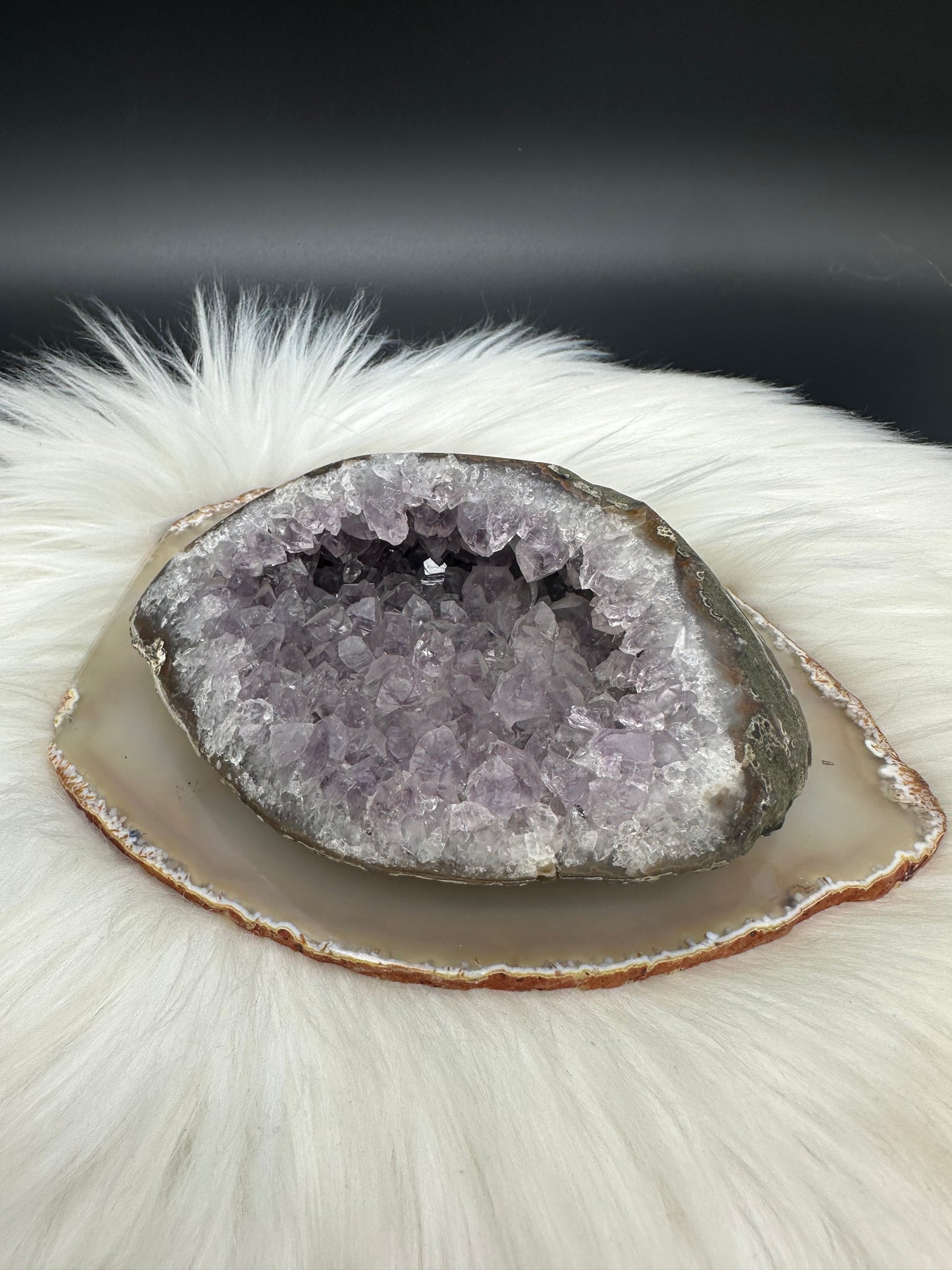 Amethyst Drusen Stück