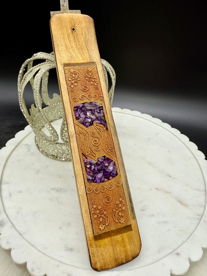 Räucherstäbchen Halter - Holz - Vers. Sorten