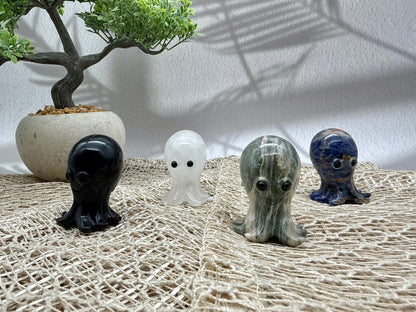 Oktopus Figuren 1-4
