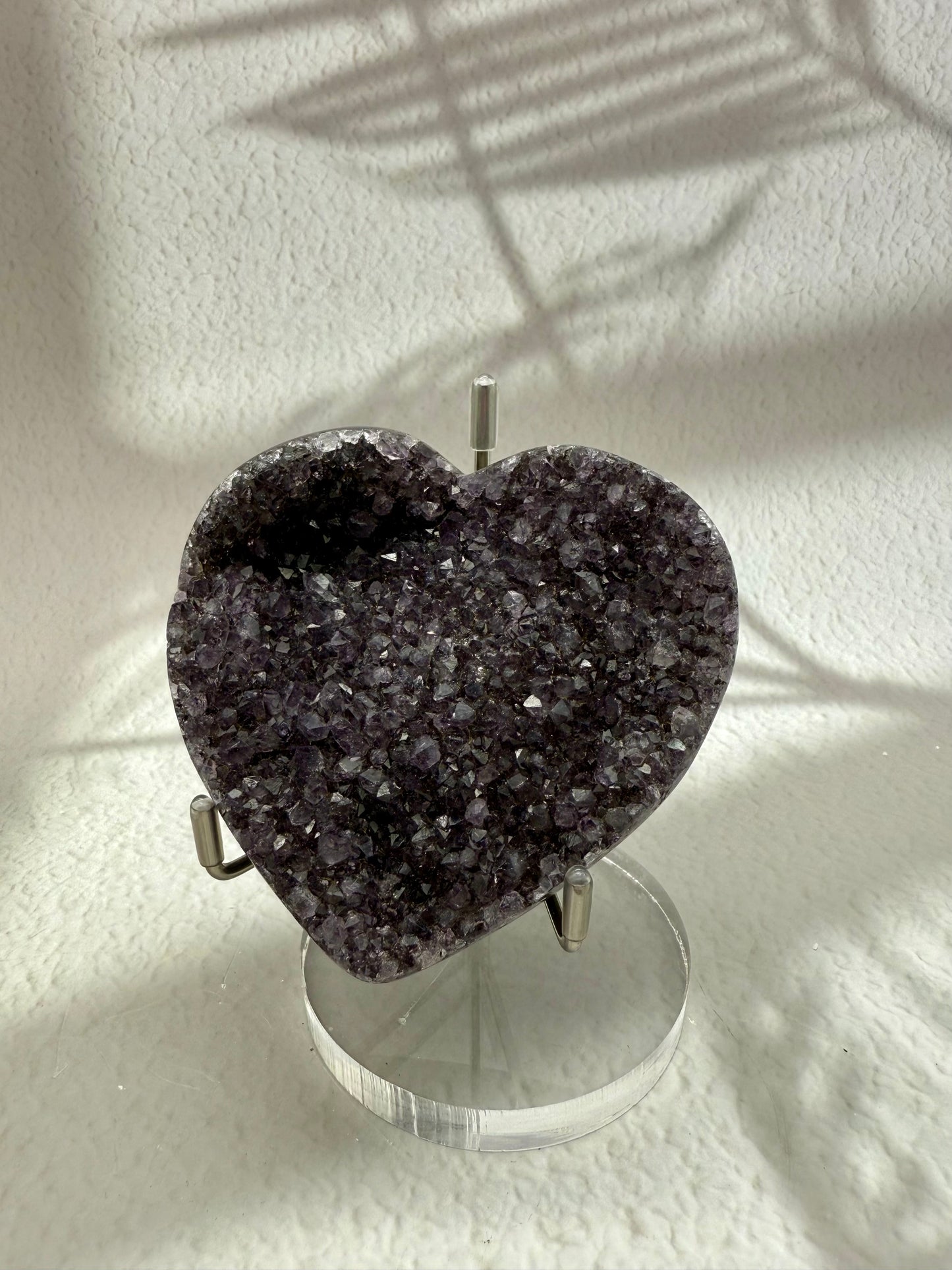 Amethyst Drusen Herz V