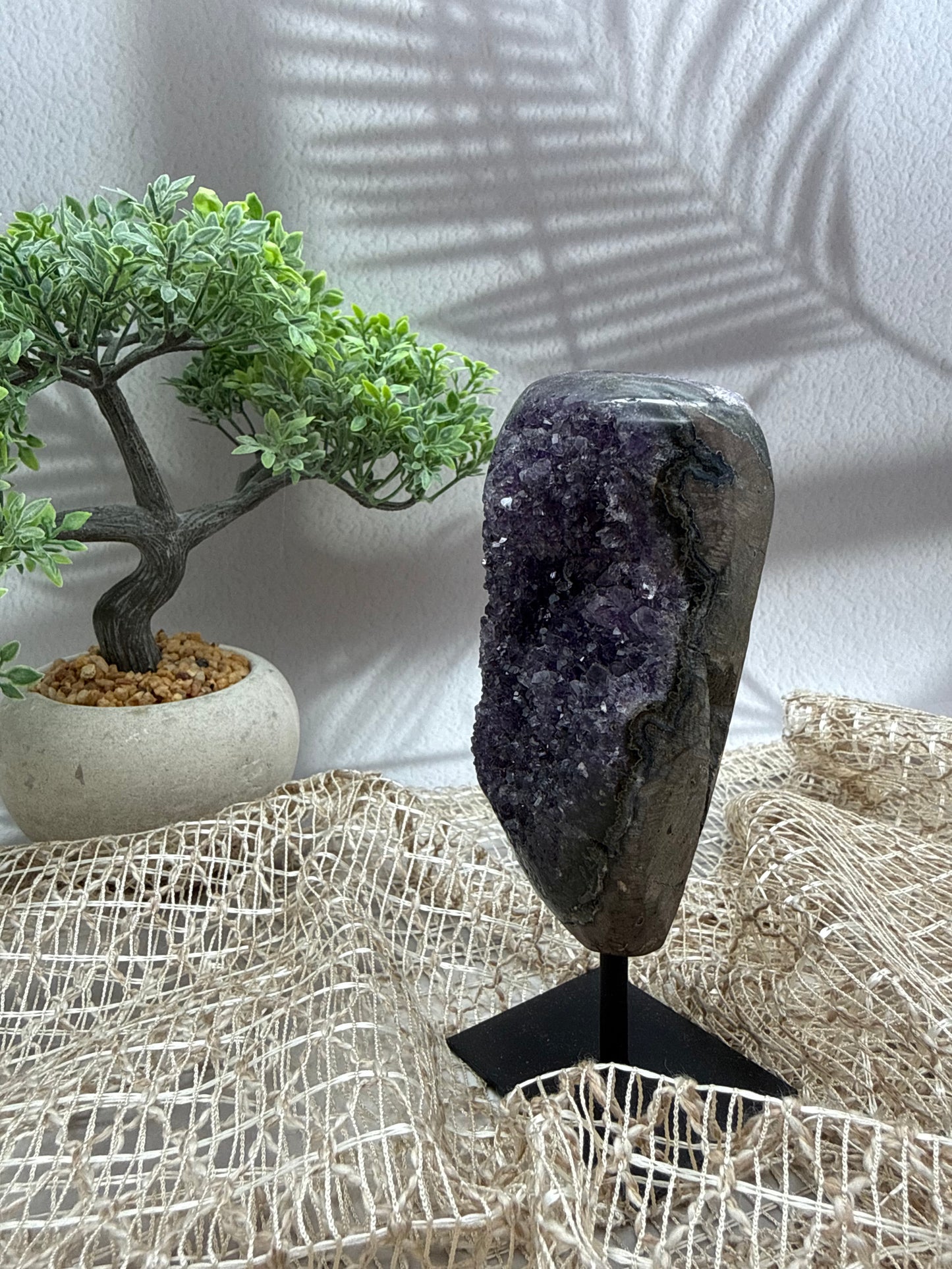 Sibirischer Amethyst auf Ständer - 2