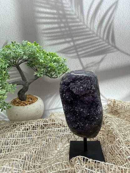 Sibirischer Amethyst auf Ständer - 2