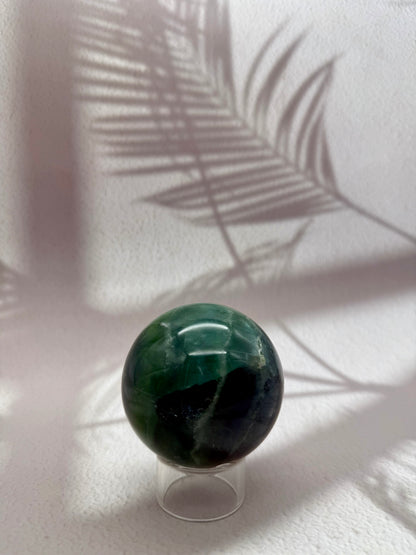 Regenbogen Fluorit Kugel