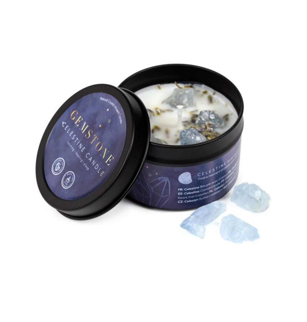 Sojawachs-Kristall-Kerzen