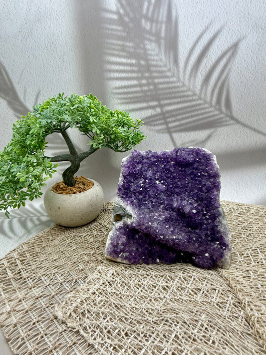 Amethyst Druse lila - groß I