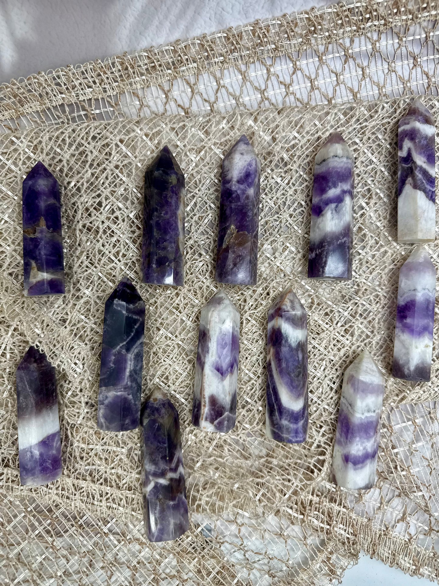 Chevron Amethyst Turm - Hell/Dunkel