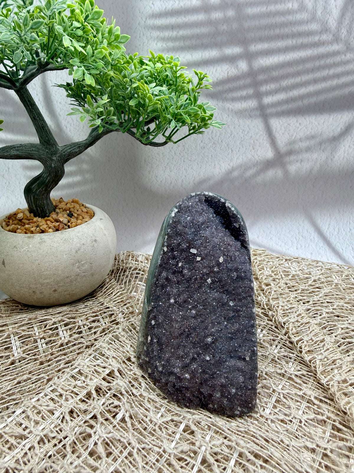Amethyst Druse - lila/rötlich