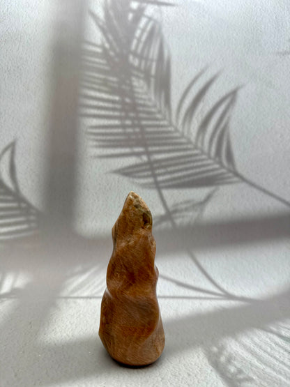 Aprikosen Mondstein Flamme I