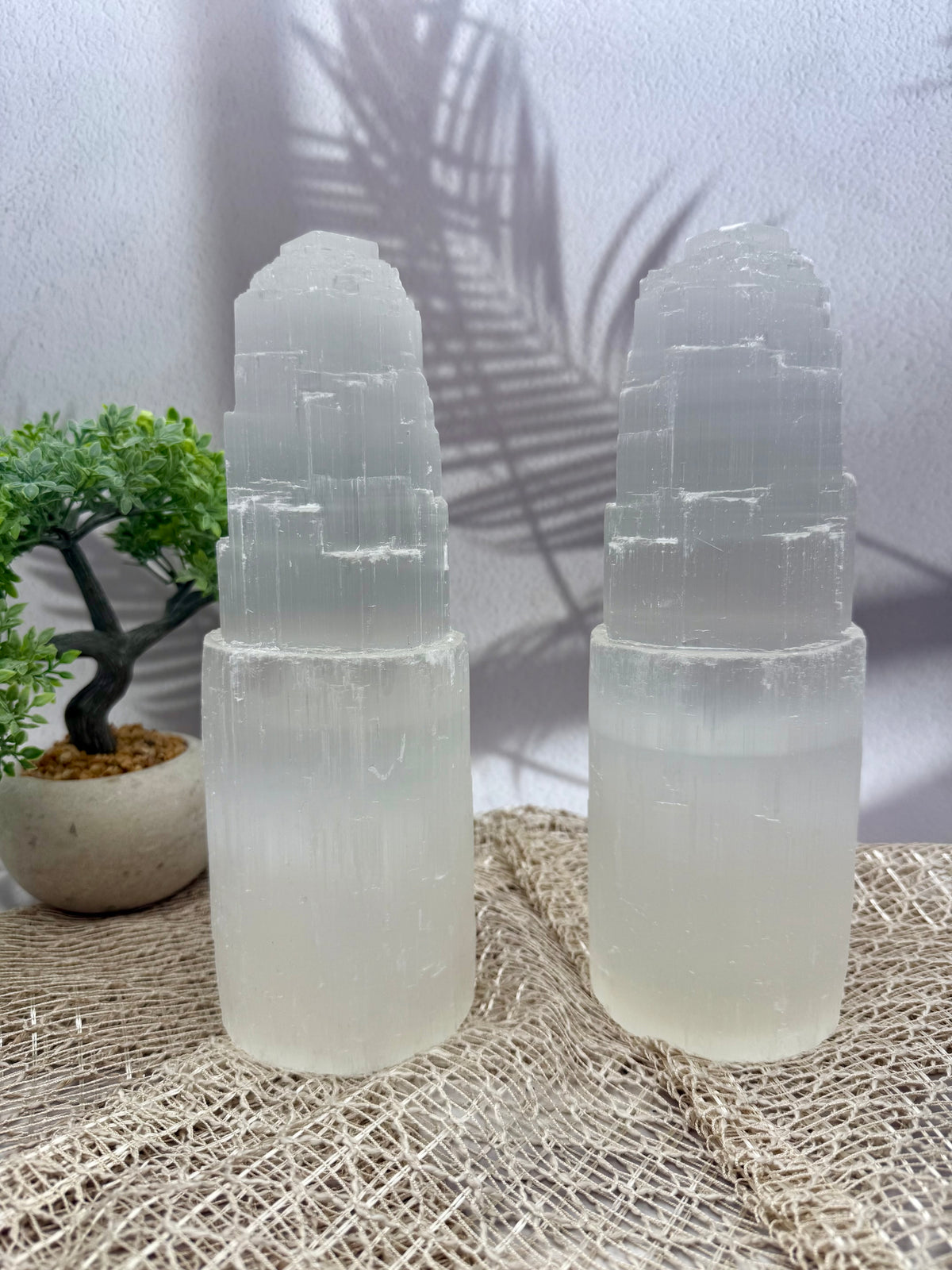 Selenit Lampe - XL