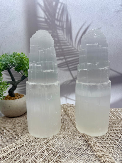 Selenit Lampe - XL