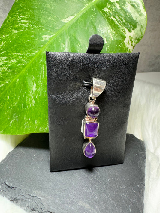 Amethyst Anhänger Silber