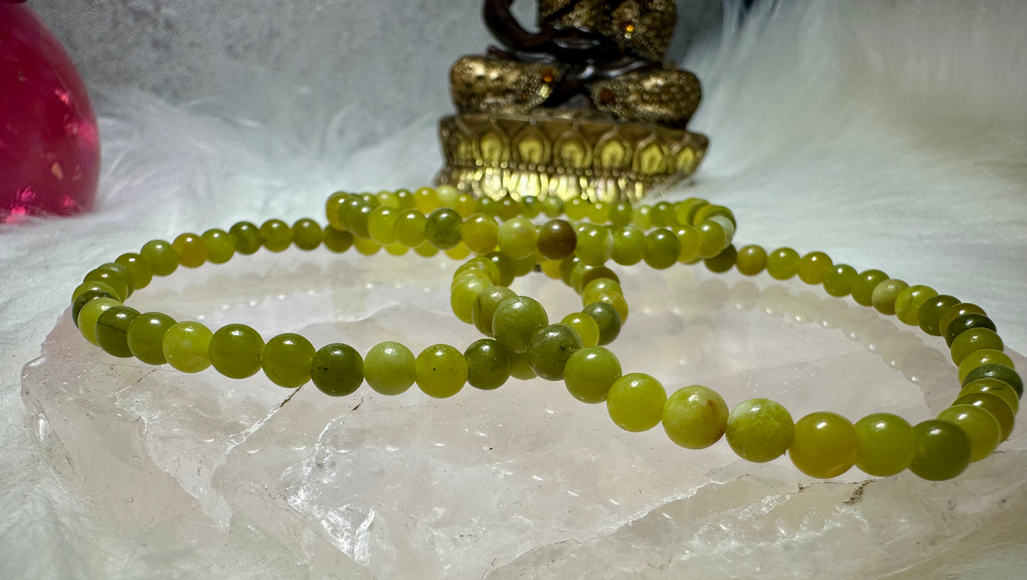 Jade Perlenarmband