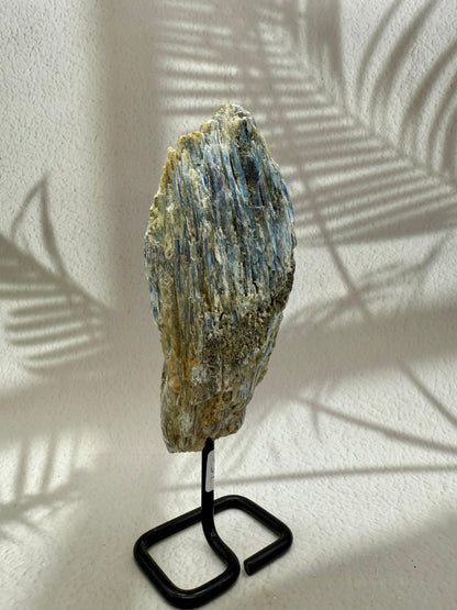 Blauer Kyanit auf Ständer