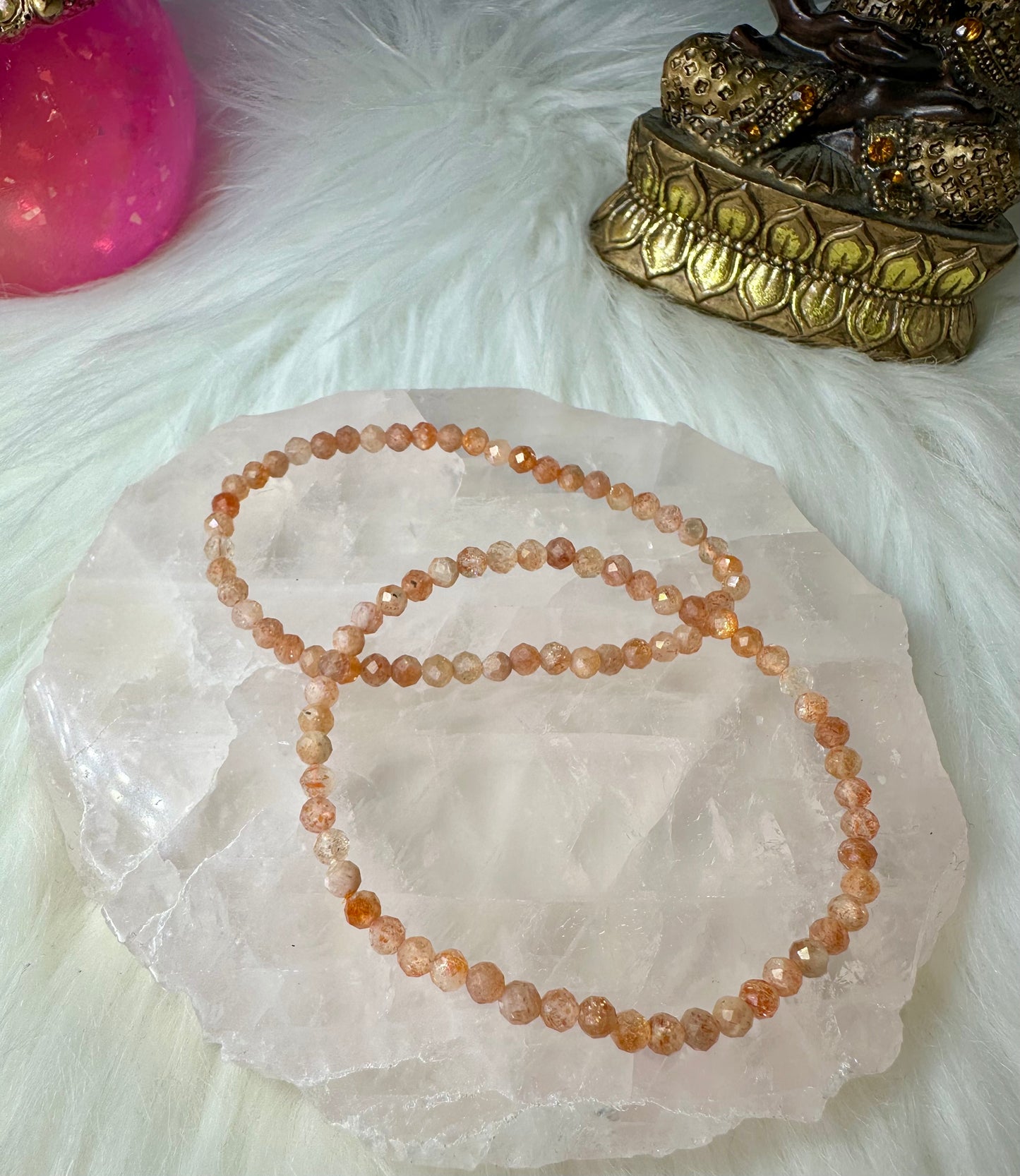 Sonnenstein Armband facettiert