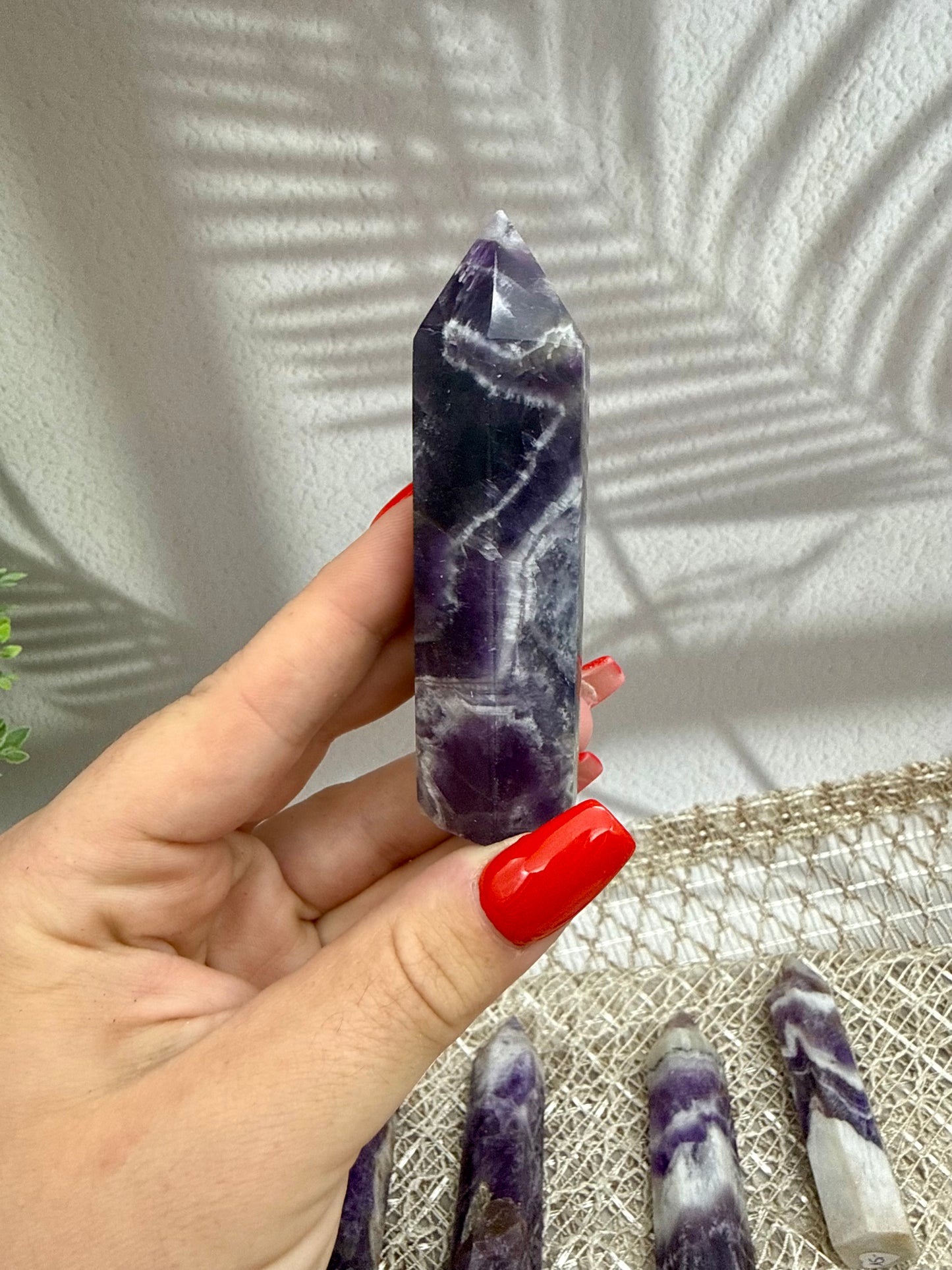 Chevron Amethyst Turm - Hell/Dunkel
