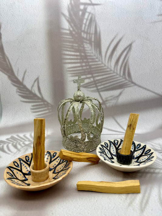 Palo Santo Räucherwerk-Halter