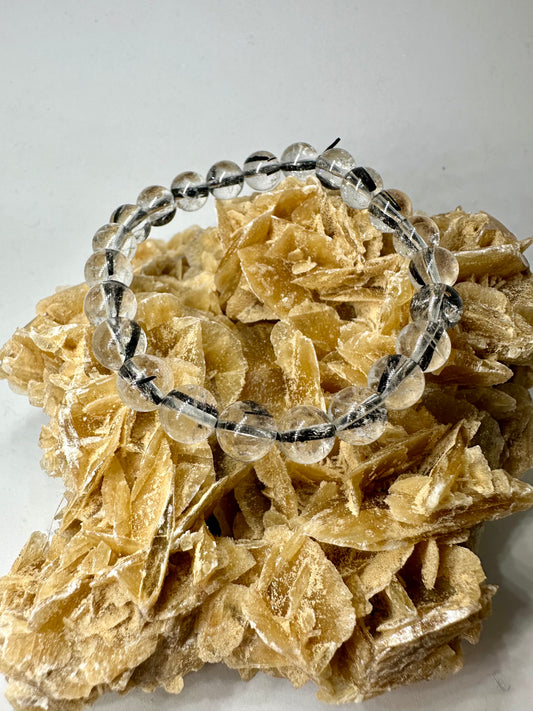 Turmalinquarz Perlenarmband