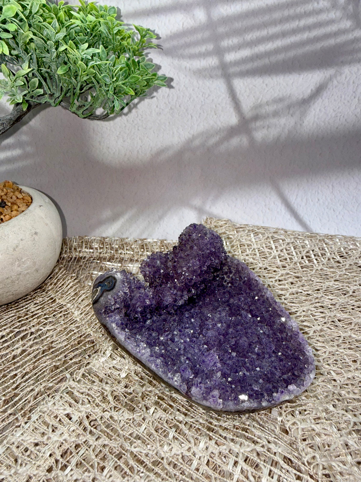 Amethyst Druse - lila