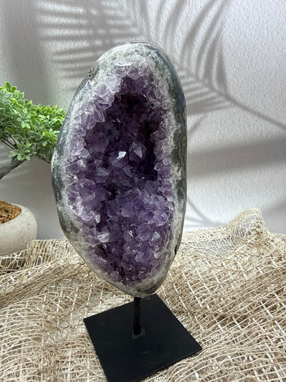 Sibirischer Amethyst auf Ständer - 3