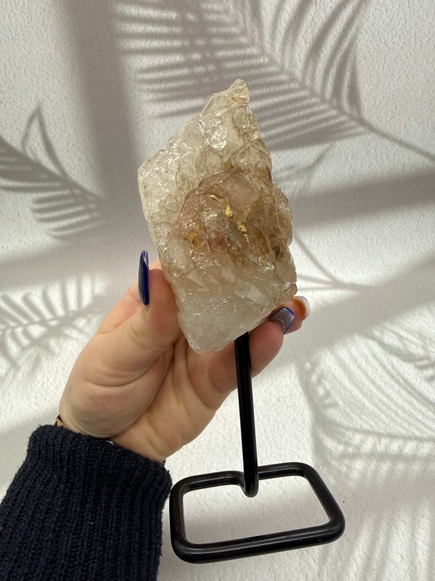 Krokodilquarz auf Ständer I