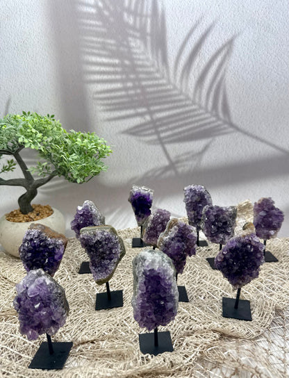 Amethyst mini auf Ständer - Mystery