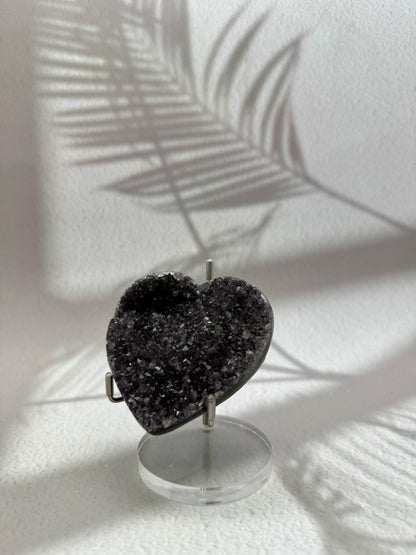 Amethyst Drusen Herz V