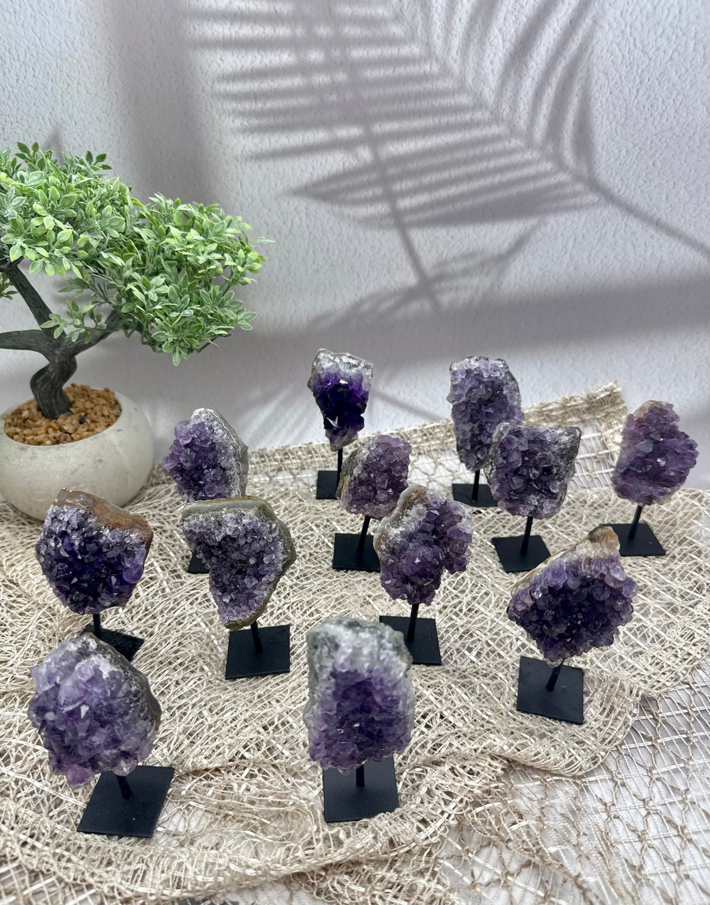 Amethyst mini auf Ständer - Mystery