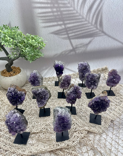Amethyst mini auf Ständer - Mystery