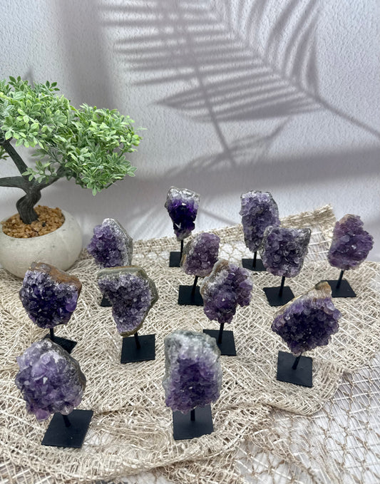 Amethyst mini auf Ständer - Mystery