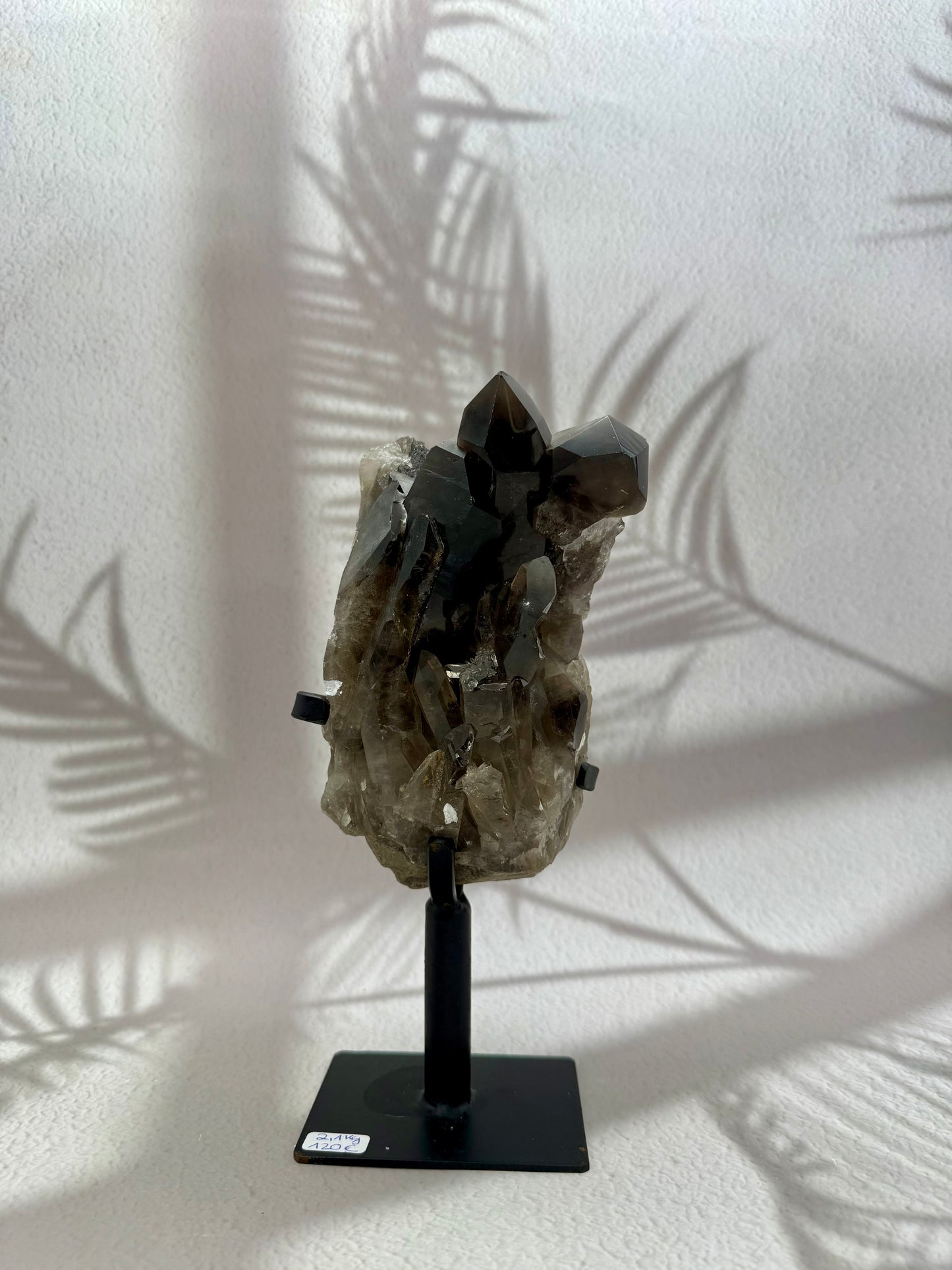 Rauchquarz auf Ständer 4