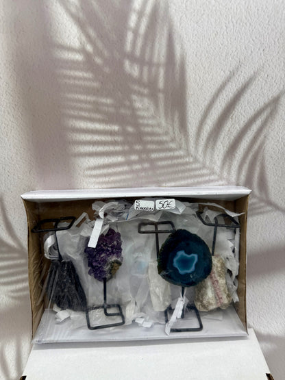 Mineralien-Set 17.