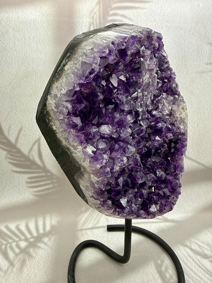 Sibirischer Amethyst auf Ständer - 11kg