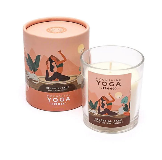 Sojawachskerze – Himmlischer Salbei