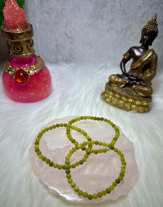 Jade Perlenarmband