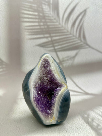 Amethyst/ Achat Freiform
