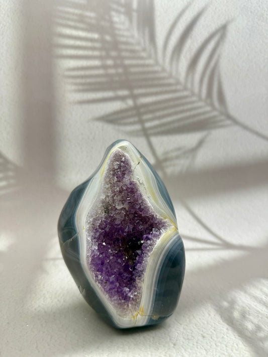Amethyst/ Achat Freiform