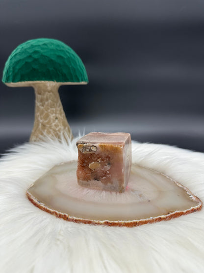 Pink Amethyst Würfel