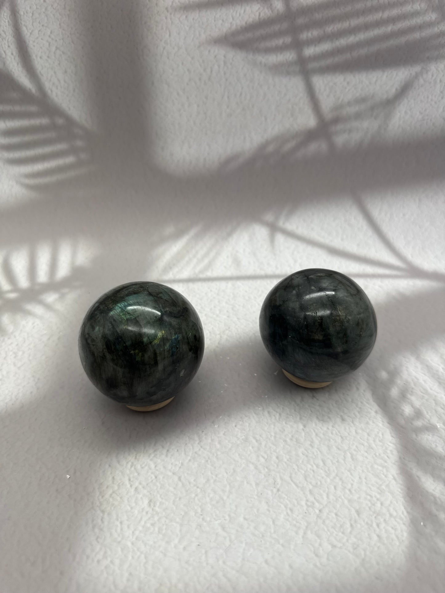 Labradorit Kugel 1-2