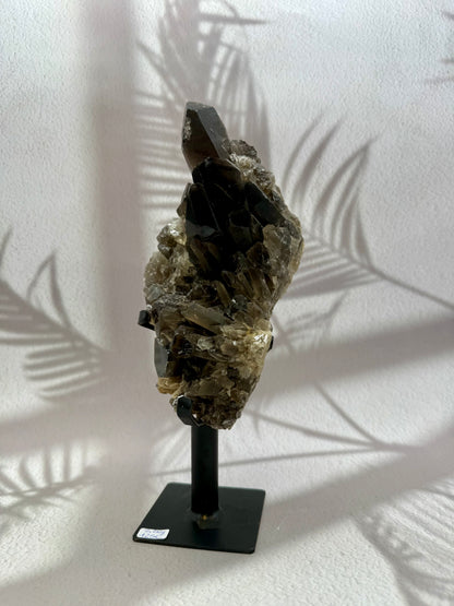 Rauchquarz auf Ständer 6