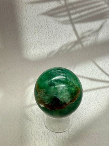 Regenbogenfluorit Kugel