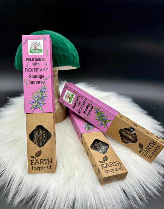 Palo Santo mit Rosmarin Räucherstäbchen