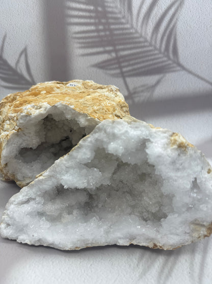 Quarz Geoden Paar XXXL