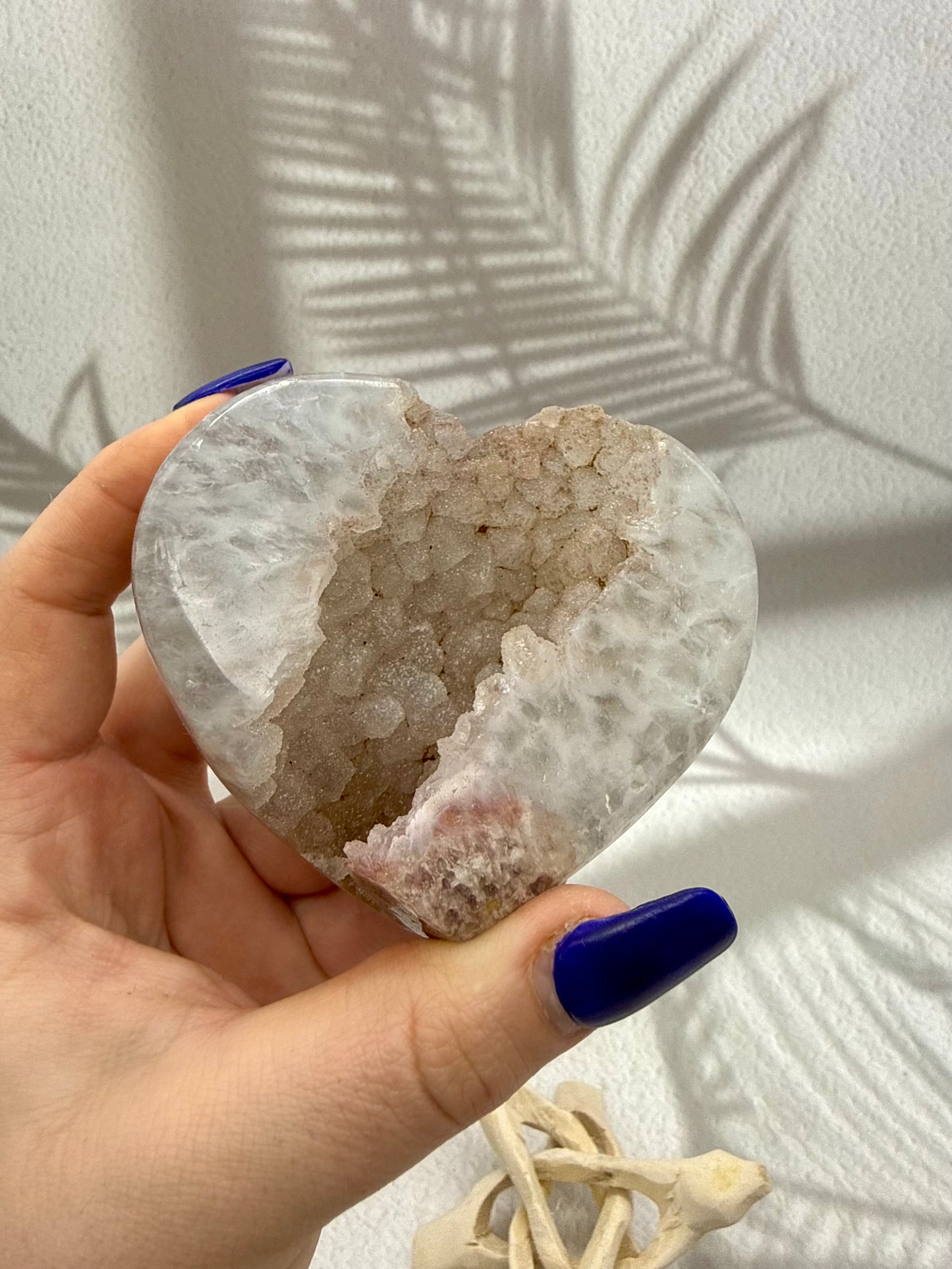 Sugar Amethyst Herz V