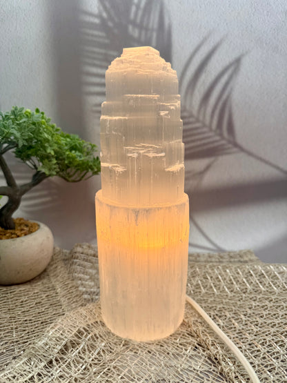 Selenit Lampe - XL