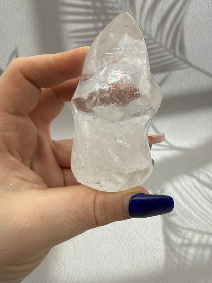 Bergkristall Flammen 1-2