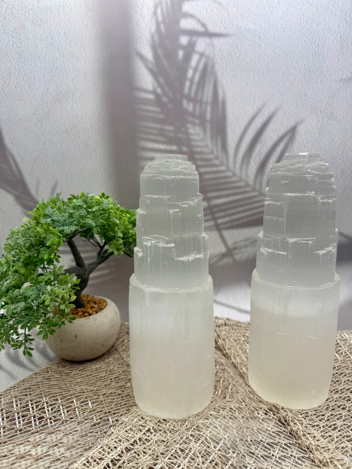 Selenit Lampe - XL